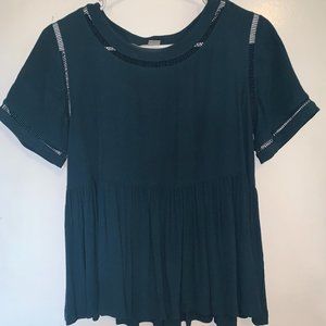 Loft Baby Doll Shirt